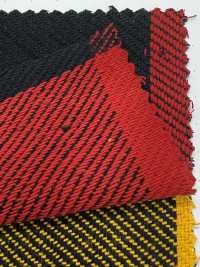 CH-6325 Kẻ Caro Dệt Chéo Ba Sợi[Vải] Kuwamura Ảnh phụ