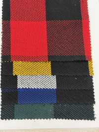 CH-6325 Kẻ Caro Dệt Chéo Ba Sợi[Vải] Kuwamura Ảnh phụ