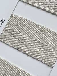 5504-36 Băng Dòng Vải Twill Sợi Gai[Ruy Băng, Băng, Dây] RIVER Ảnh phụ