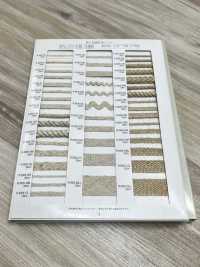 R-5505-27L Băng Dệt Thoi Vân điểm Sợi Gai[Ruy Băng, Băng, Dây] RIVER Ảnh phụ