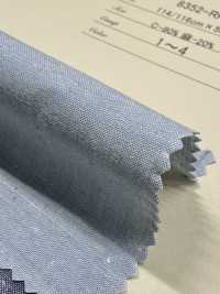 8352-RP Vải Thô Dungaree Sợi Gai 30/1 Màu Chàm Và Lưu Huỳnh ARINOBE CO., LTD. Ảnh phụ