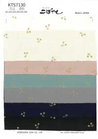 KTS7130 Họa Tiết In Nhỏ Vải Broadcloth Kobayashi Bông Ảnh phụ