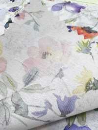 DP-5000-3 60 Vải Cotton Lawn Tranh In Kỹ Thuật Số Màu Nước Hoa Cỏ Hokkoh Ảnh phụ