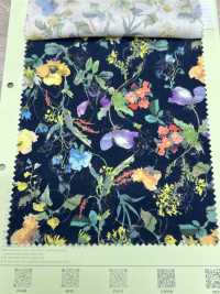 DP-5000-3 60 Vải Cotton Lawn Tranh In Kỹ Thuật Số Màu Nước Hoa Cỏ Hokkoh Ảnh phụ