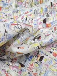 1026-625-12 60 Vải Cotton Lawn Du Lịch Hàng Không Hokkoh Ảnh phụ