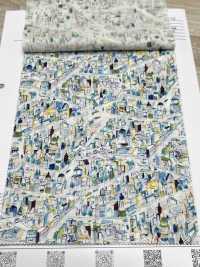 1026-625-12 60 Vải Cotton Lawn Du Lịch Hàng Không Hokkoh Ảnh phụ