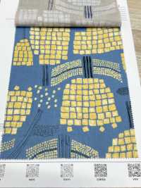 1026-625-14 60 Vải Cotton Lawn Hoa Gạch Cỏ Hokkoh Ảnh phụ