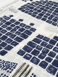 1026-625-14 60 Vải Cotton Lawn Hoa Gạch Cỏ Hokkoh Ảnh phụ