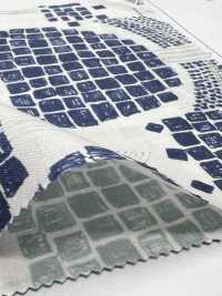 1026-625-14 60 Vải Cotton Lawn Hoa Gạch Cỏ Hokkoh Ảnh phụ