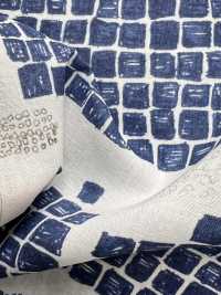 1026-625-14 60 Vải Cotton Lawn Hoa Gạch Cỏ Hokkoh Ảnh phụ