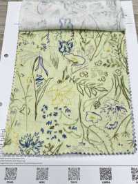 8026-580-1 Họa Tiết Hoa Vải Cotton Vải Gạc đôi Hokkoh Ảnh phụ