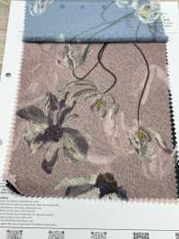 7026-440-1 In Chuyển Nhiệt Vải Cotton Tenjiku Kết Hợp Hoa Rơi Hokkoh Ảnh phụ