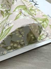 KTS7135 Vải Broadcloth Họa Tiết Hoa Nhỏ Và Hình Mèo Kobayashi Bông Ảnh phụ