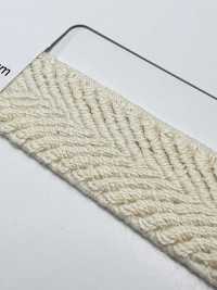 RCW1834 Cotton Co Giãn Dệt Xương Cá Lớn[Ruy Băng, Băng, Dây] RIVER Ảnh phụ