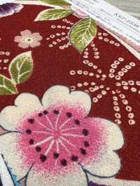 KKP2338-D-UMENIHITTA Futako Vải Chirimen Mận Và Hikita Uni Textile Ảnh phụ