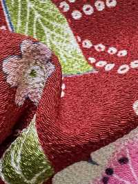 KKP2338-D-UMENIHITTA Futako Vải Chirimen Mận Và Hikita Uni Textile Ảnh phụ