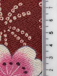 KKP2338-D-UMENIHITTA Futako Vải Chirimen Mận Và Hikita Uni Textile Ảnh phụ