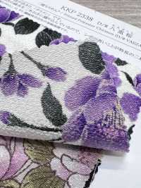 KKP2338-D-YAEZAKURA Hoa Anh đào đôi Futako Vải Chirimen Uni Textile Ảnh phụ