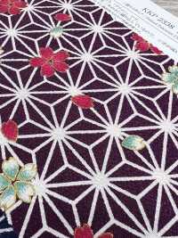 KKP2338-D-ASANOHA Bộ Sưu Tập Kho Báu Futako Vải Chirimen Uni Textile Ảnh phụ