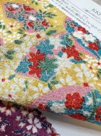 KKP2338-DK-89A Vải Chirimen Chirimen® Uni Textile Ảnh phụ