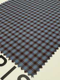 3SG042 Vải Oxford Kẻ Caro Polyester Tái Chế CHAMBRAY Ảnh phụ