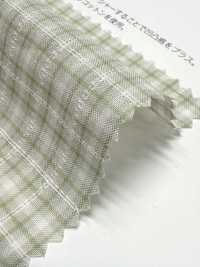 3SG040 Vải Kẻ Sọc Dobby Thủ Công Bằng Cotton Hữu Cơ CHAMBRAY Ảnh phụ