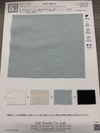 KKF8688-W Ramie Blend Fresco Vải Sọc Nhăn Uni Textile Ảnh phụ