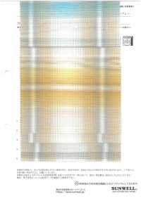 35527 Vải Cotton/lanh/ Ramie Vải Cotton Lawn Cơ Nhuộm Sợi Màu Ombre Nhạt SUNWELL Ảnh phụ