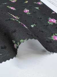 KKP2755-D118 Vải Georgette Cắt Tuyết Uni Textile Ảnh phụ