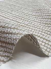 KKP3338-D1127 Futako Vải Chirimen In Một Màu Edo Komon Mũi đan Hạt Gạo Uni Textile Ảnh phụ