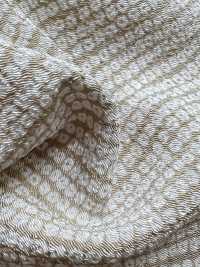 KKP3338-D1127 Futako Vải Chirimen In Một Màu Edo Komon Mũi đan Hạt Gạo Uni Textile Ảnh phụ