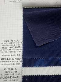 SEL178-ID Corduroy Kẻ Mùa Hè 14W Selvedge (Cạnh đỏ)[Vải] Kumoi Beauty Ảnh phụ