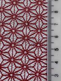 KKP3338-D1129 Futako Vải Chirimen Asanoha Uni Textile Ảnh phụ