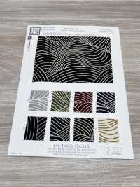 KKP3338-D1134 Bão Tuyết Hoa Anh đào Futako Vải Chirimen Uni Textile Ảnh phụ