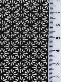 KKP3338-D-KIKUBISHI Futako Vải Chirimen Kikubishi Uni Textile Ảnh phụ