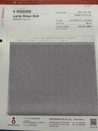 RS5000 ラメ シアー ニット[Vải] Suncorona Oda Ảnh phụ