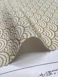 KKP3338-D-SEIKAIHA Futako Vải Chirimen Seigaiha Uni Textile Ảnh phụ