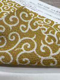 KKP3338-D-KARAKUSA Mẫu Kiểu Ả Rập Futako Vải Chirimen Uni Textile Ảnh phụ