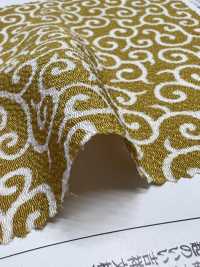 KKP3338-D-KARAKUSA Mẫu Kiểu Ả Rập Futako Vải Chirimen Uni Textile Ảnh phụ