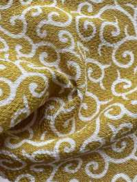 KKP3338-D-KARAKUSA Mẫu Kiểu Ả Rập Futako Vải Chirimen Uni Textile Ảnh phụ