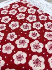 KKP3338-D-UMEARARE Bánh Gạo Mận Futako Vải Chirimen Uni Textile Ảnh phụ