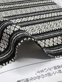 KKP3338-D-HAKATAMON Mẫu Hakata In Một Màu Futako Vải Chirimen Uni Textile Ảnh phụ