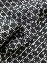 KKP3338-D-KAGOME Futako Vải Chirimen Kagome Komon Uni Textile Ảnh phụ