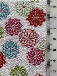 KKP2338-D-HAIKARA Futako Vải Chirimen Haikara Kogiku Uni Textile Ảnh phụ