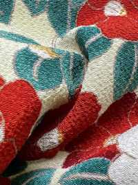 KKP2338-D-MODANTBK Futako Vải Chirimen Hoa Trà Hiện đại Uni Textile Ảnh phụ