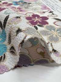 KKP2338-D-SKRZKS Hoa Anh đào Futako Vải Chirimen Uni Textile Ảnh phụ