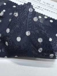 KKP4193-D301-9 Voan Chiffon Cắt Kiểu Jacquard[Vải] Uni Textile Ảnh phụ