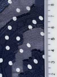 KKP4193-D301-9 Voan Chiffon Cắt Kiểu Jacquard[Vải] Uni Textile Ảnh phụ