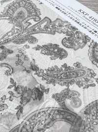 KKP4193-D301-151 Voan Chiffon Cắt Kiểu Jacquard[Vải] Uni Textile Ảnh phụ