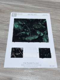 KKP4193-D303-9 Voan Chiffon Cắt Kiểu Jacquard[Vải] Uni Textile Ảnh phụ